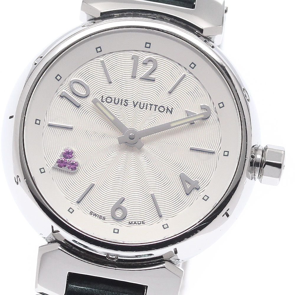 LOUIS VUITTON Q1218 Tambour Heart Quartz Women's Watch