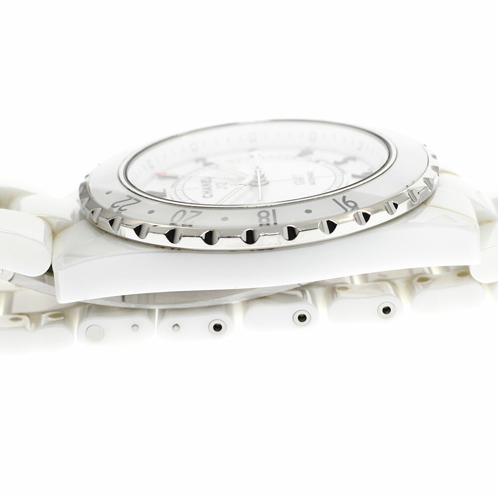 CHANEL H2126 J12 GMT Date Automatic Men's Watch with Warranty Card