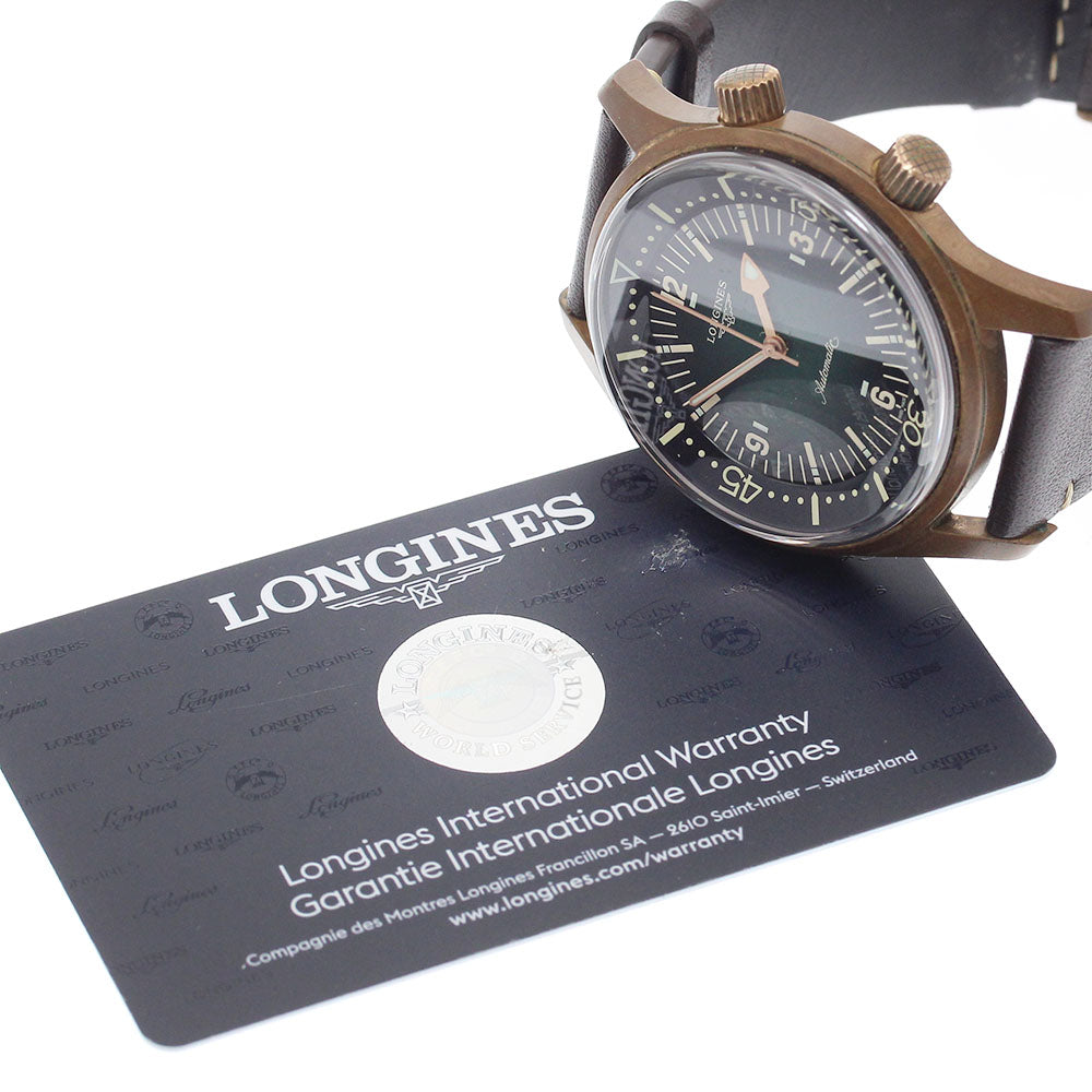 LONGINES L3.774.1 Legend Diver Date Automatic Men's Watch Excellent Condition with Warranty.