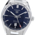 TAG Heuer WBN201A Carrera Twin Time Caliber 7 Automatic Men's Watch Excellent Condition with Warranty.