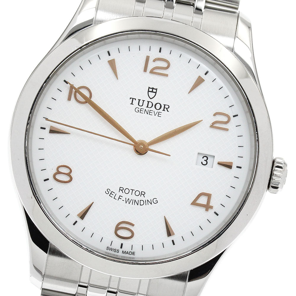 TUDOR 91650 1926 Date Automatic Men's Watch Excellent Condition with Warranty Card