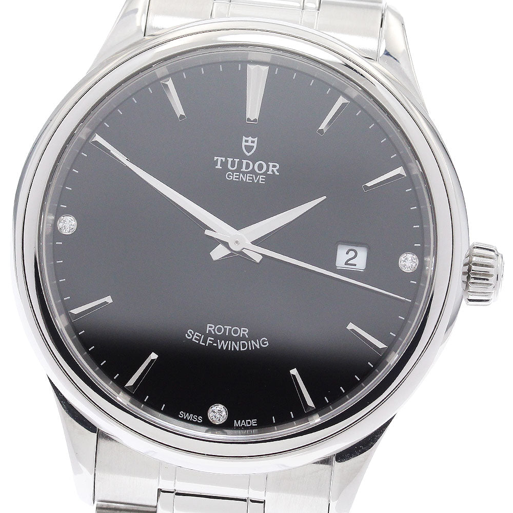 TUDOR 12700 Style 3P Diamond Date Automatic Men's Watch with Warranty