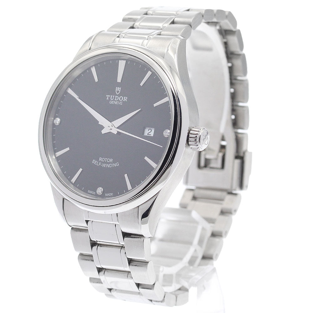TUDOR 12700 Style 3P Diamond Date Automatic Men's Watch with Warranty