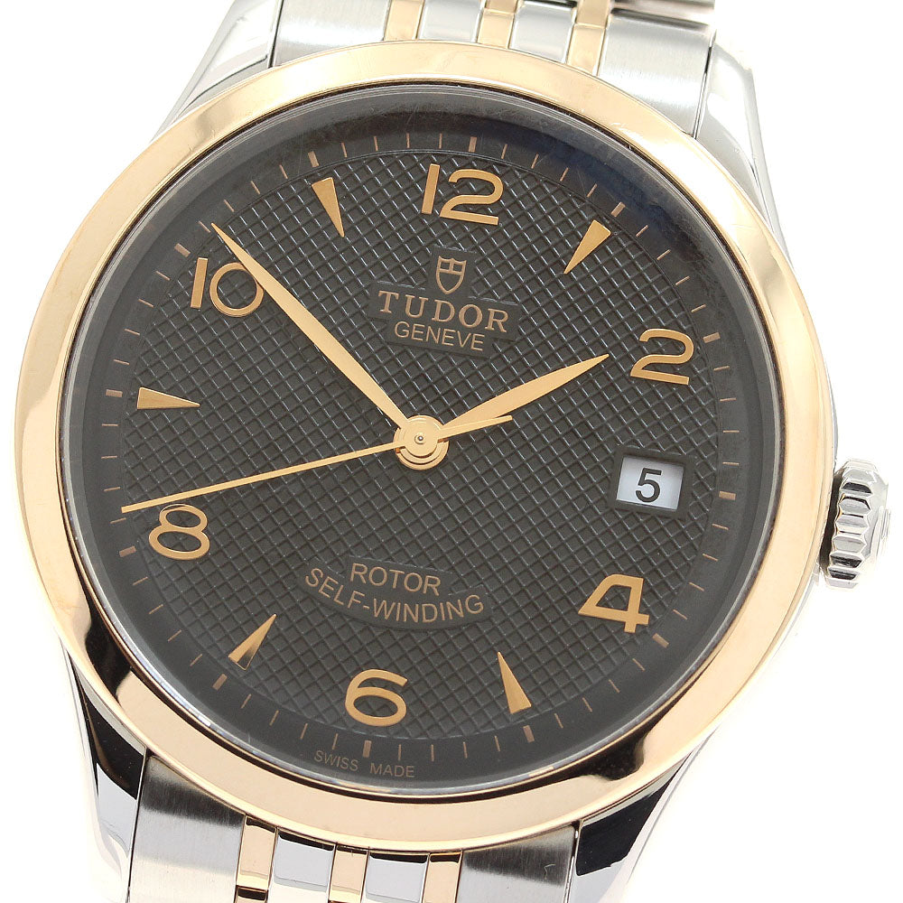 TUDOR 91451 1926 Date Automatic Men's Watch Excellent Condition with Warranty Card