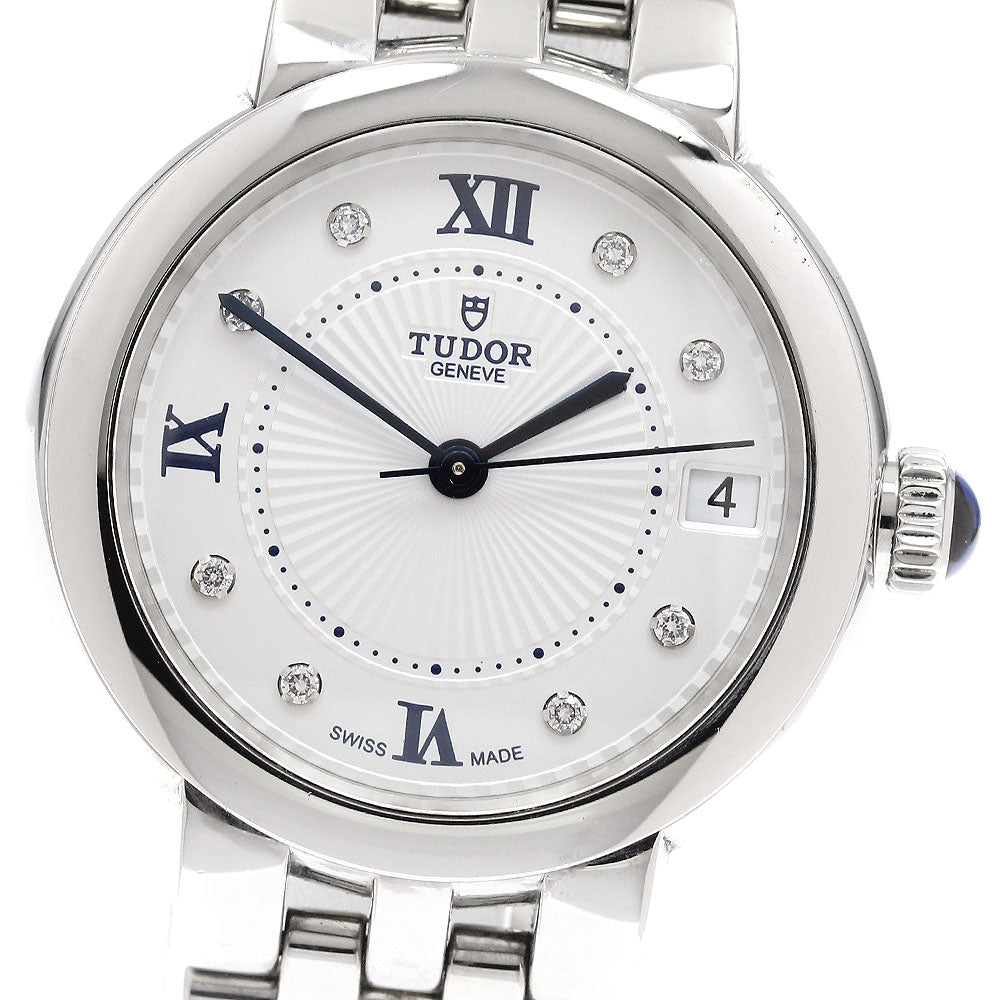 TUDOR 35800 Claire de Rose 8P Diamond Date Automatic Boys' Watch with Warranty