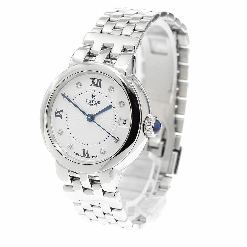 TUDOR 35800 Claire de Rose 8P Diamond Date Automatic Boys' Watch with Warranty
