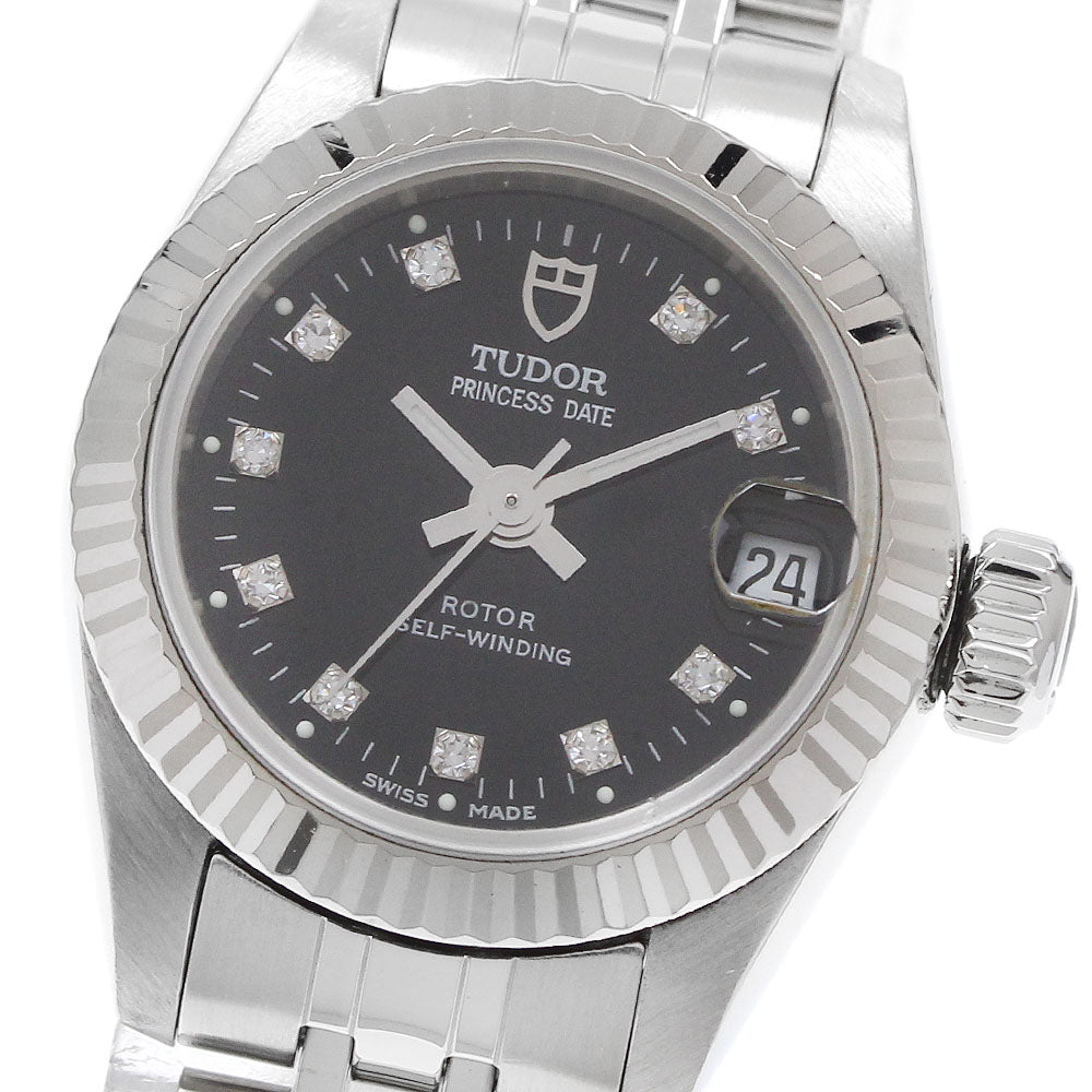 TUDOR 92514 Princess Date 10P Diamond Automatic Women's Watch