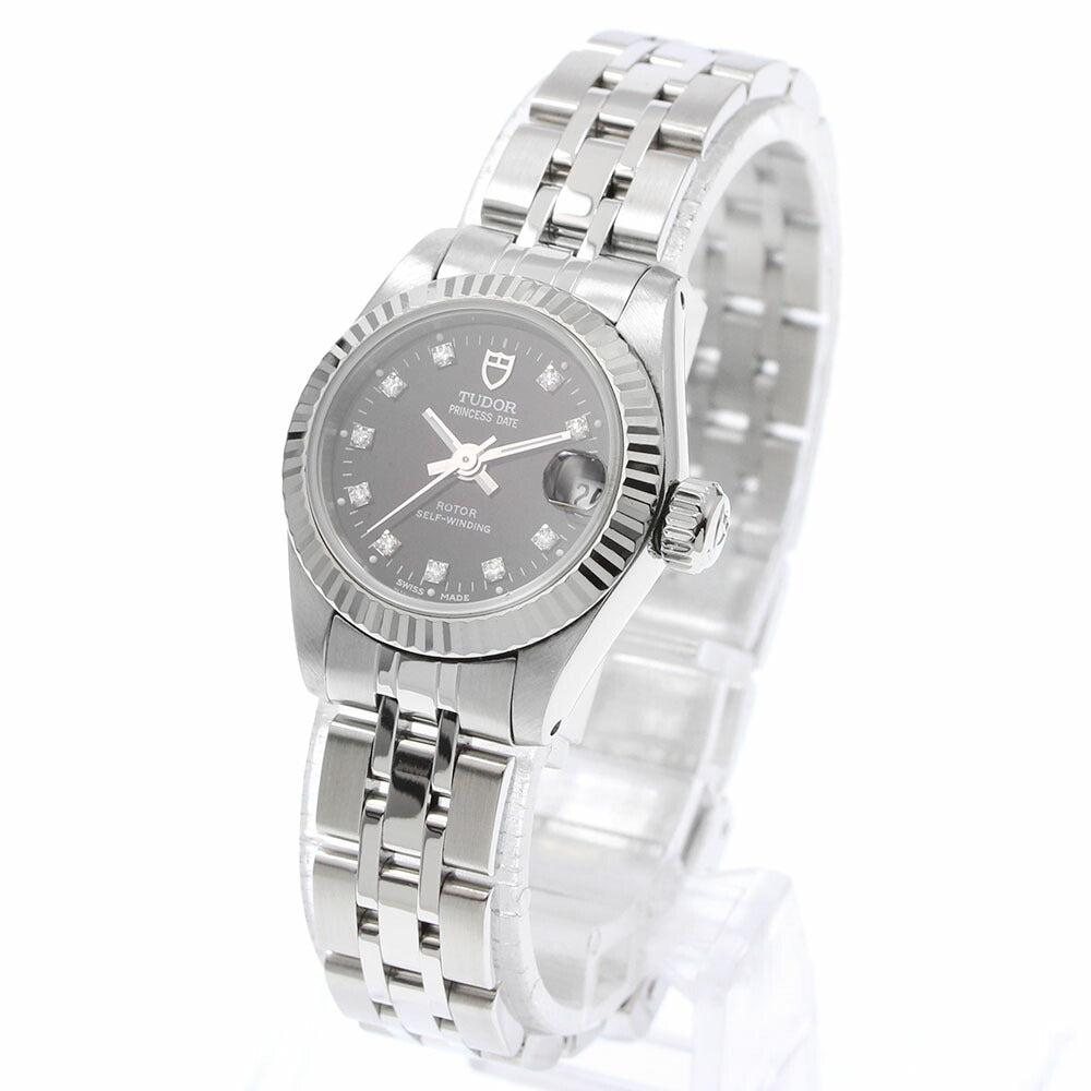 TUDOR 92514 Princess Date 10P Diamond Automatic Women's Watch