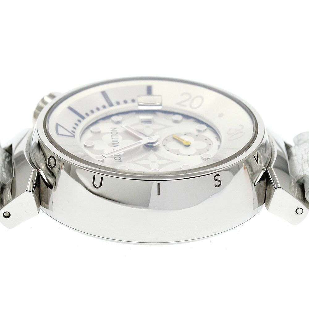 LOUIS VUITTON Q131M Tambour Diving Date Quartz Ladies Watch