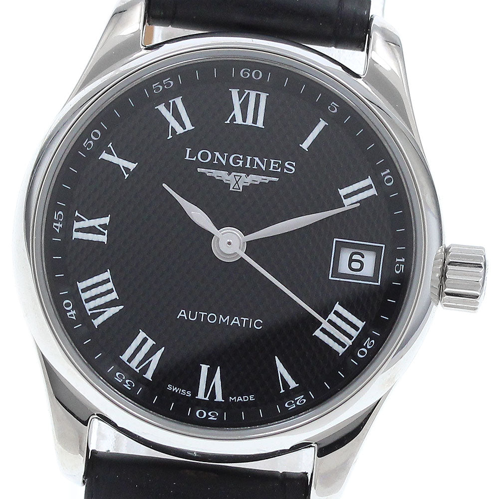 LONGINES L2.128.4 Master Collection Date Automatic Ladies' Watch Excellent Condition with Warranty.