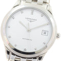 LONGINES L4.774.4 Flagship Date 12P Diamond Automatic Men's Watch Excellent Condition with Warranty.