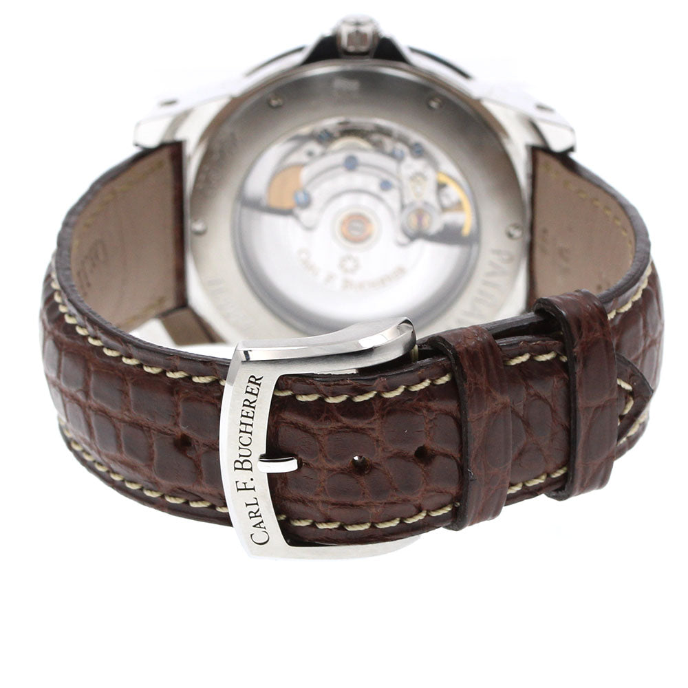 CARL F.BUCHERER 2824.620 Date Automatic Men's Watch Excellent Condition
