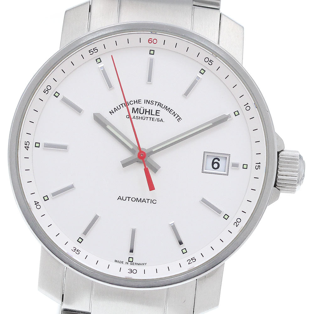 Muhle Glashutte M1-25-20 Date Automatic Men's Watch (Good Condition)