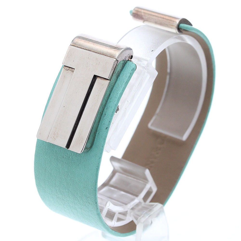 TIFFANY&Co. T Bangle Watch SV925 Quartz Women's