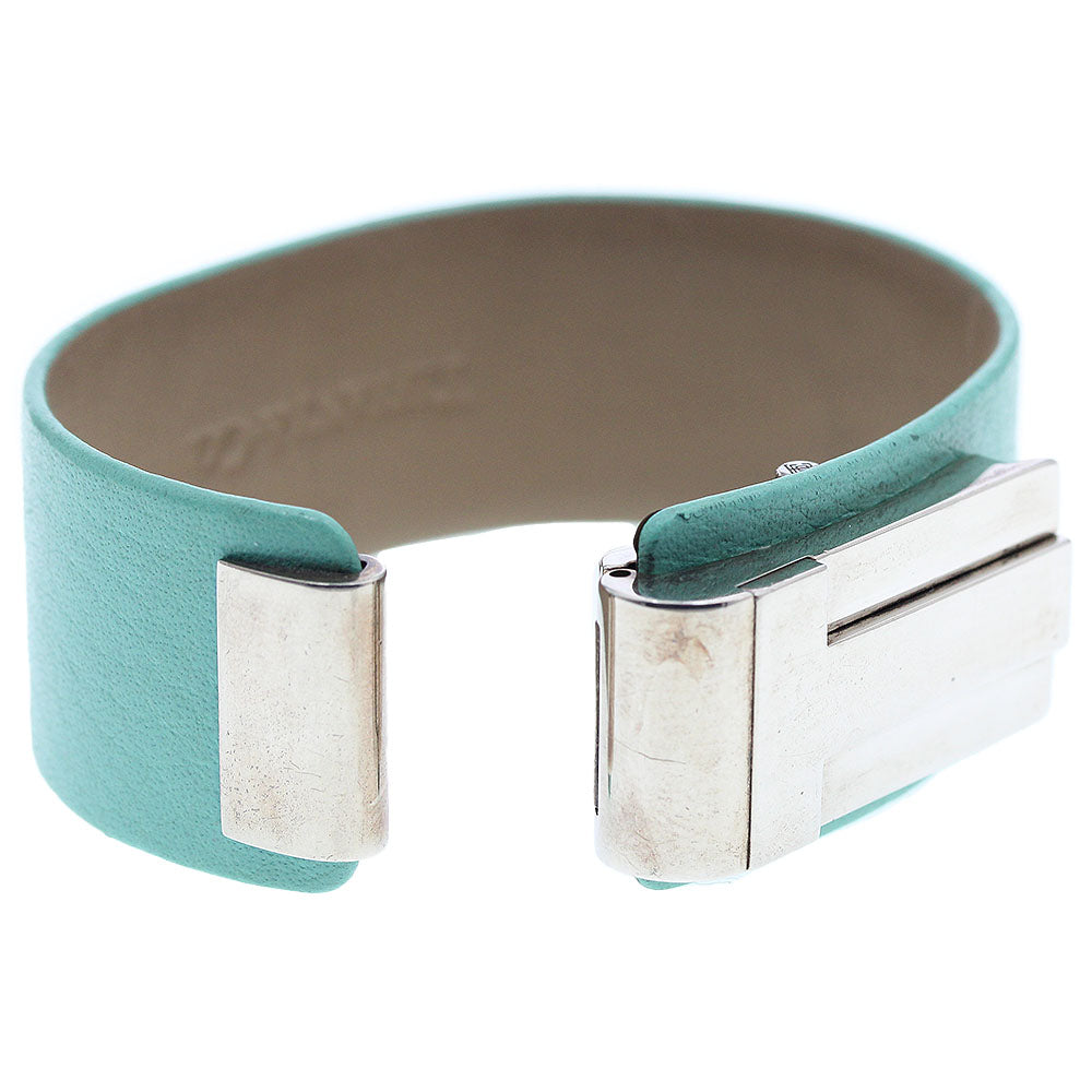 TIFFANY&Co. T Bangle Watch SV925 Quartz Women's