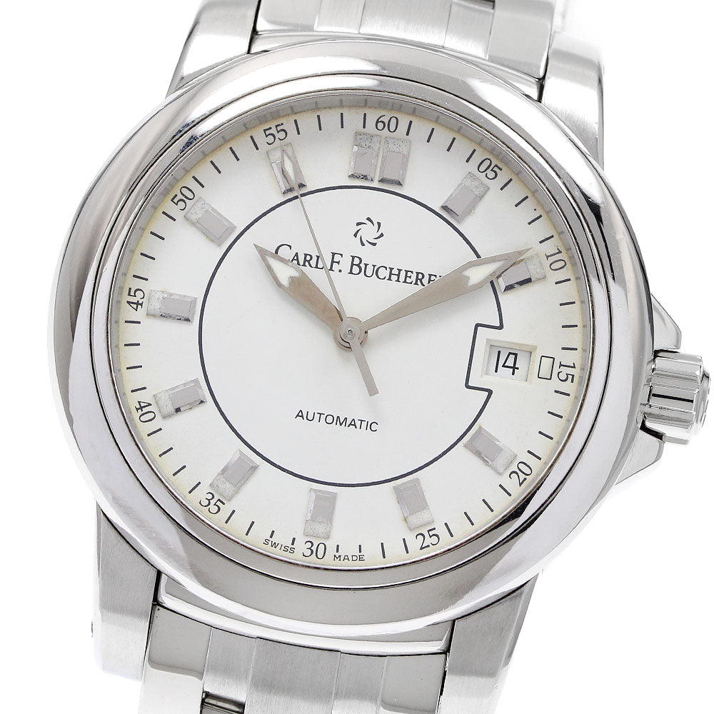 CARL F.BUCHERER 10617.08A Patravi Date Automatic Men's Watch (Good Condition)