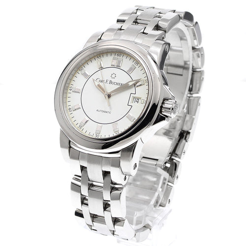 CARL F.BUCHERER 10617.08A Patravi Date Automatic Men's Watch (Good Condition)