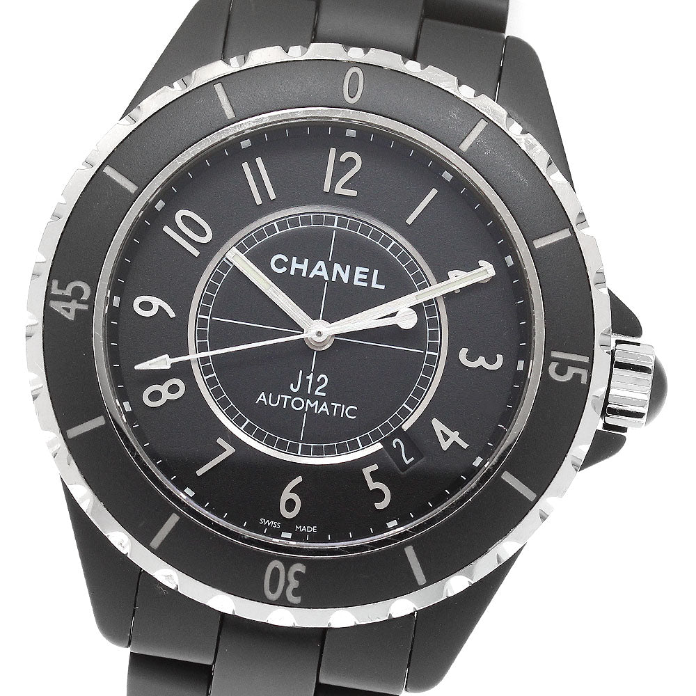 CHANEL H3131 J12 Matte Black Ceramic 42mm Automatic Men's Watch