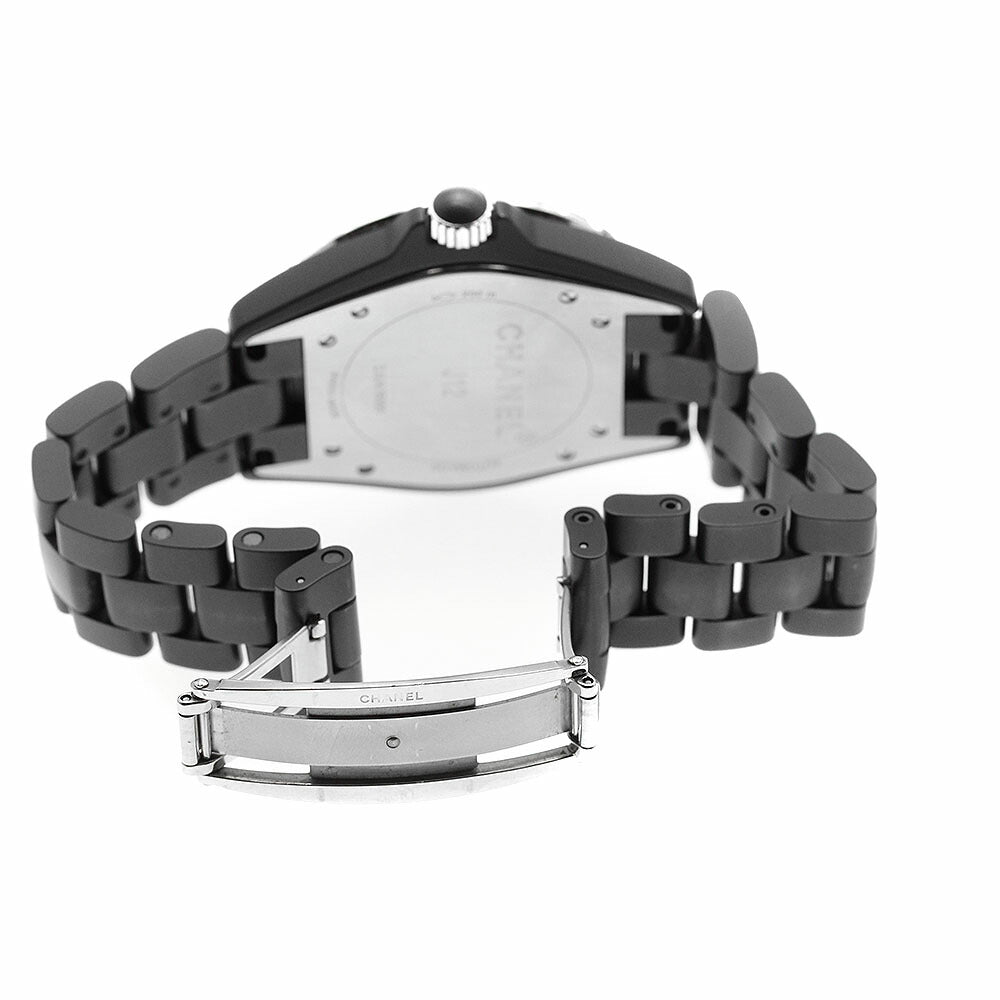 CHANEL H3131 J12 Matte Black Ceramic 42mm Automatic Men's Watch