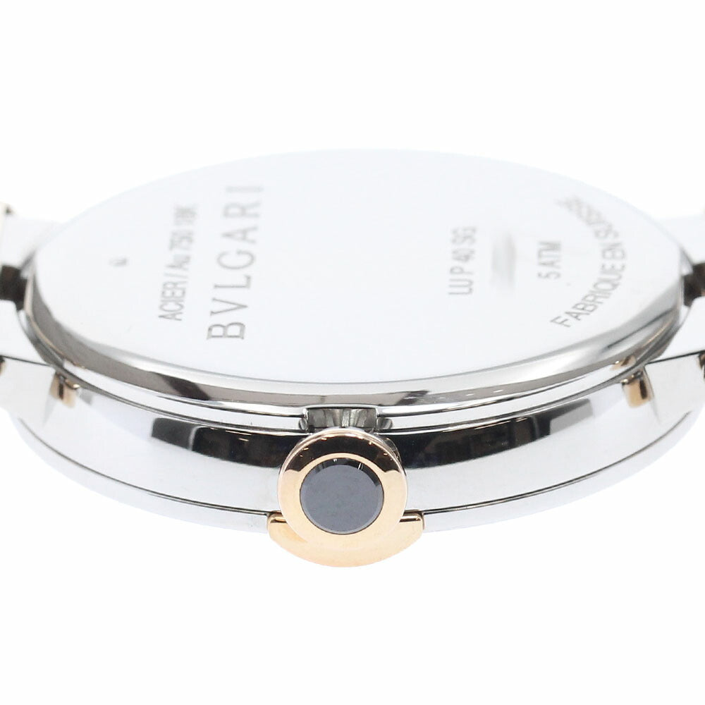 BVLGARI LU40C6SSPGLD Lucea Date Automatic Men's Watch Excellent Condition with Box