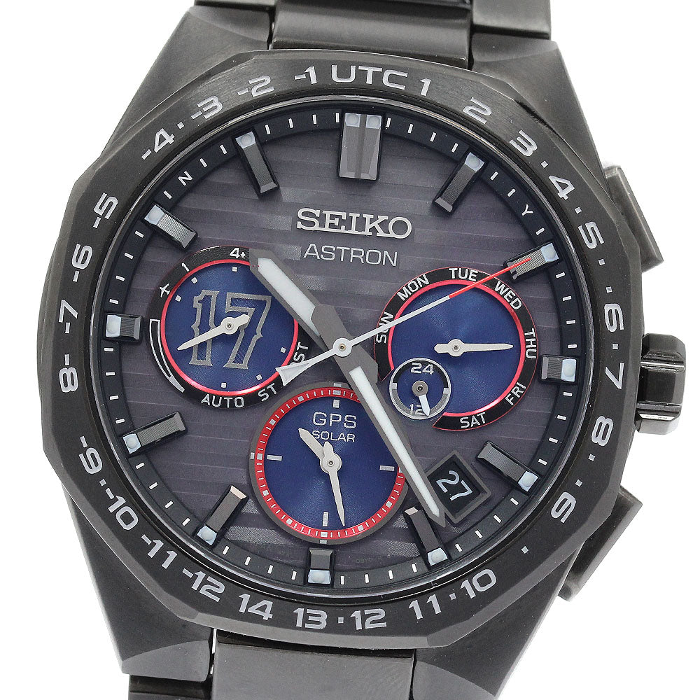 SEIKO SBXC143/5X53-0CG0 Astron Shohei Ohtani 2023 Limited Edition Limited to 300 Pieces in Japan Solar Powered Radio Controlled Men's Watch Excellent Condition with Box and Warranty.
