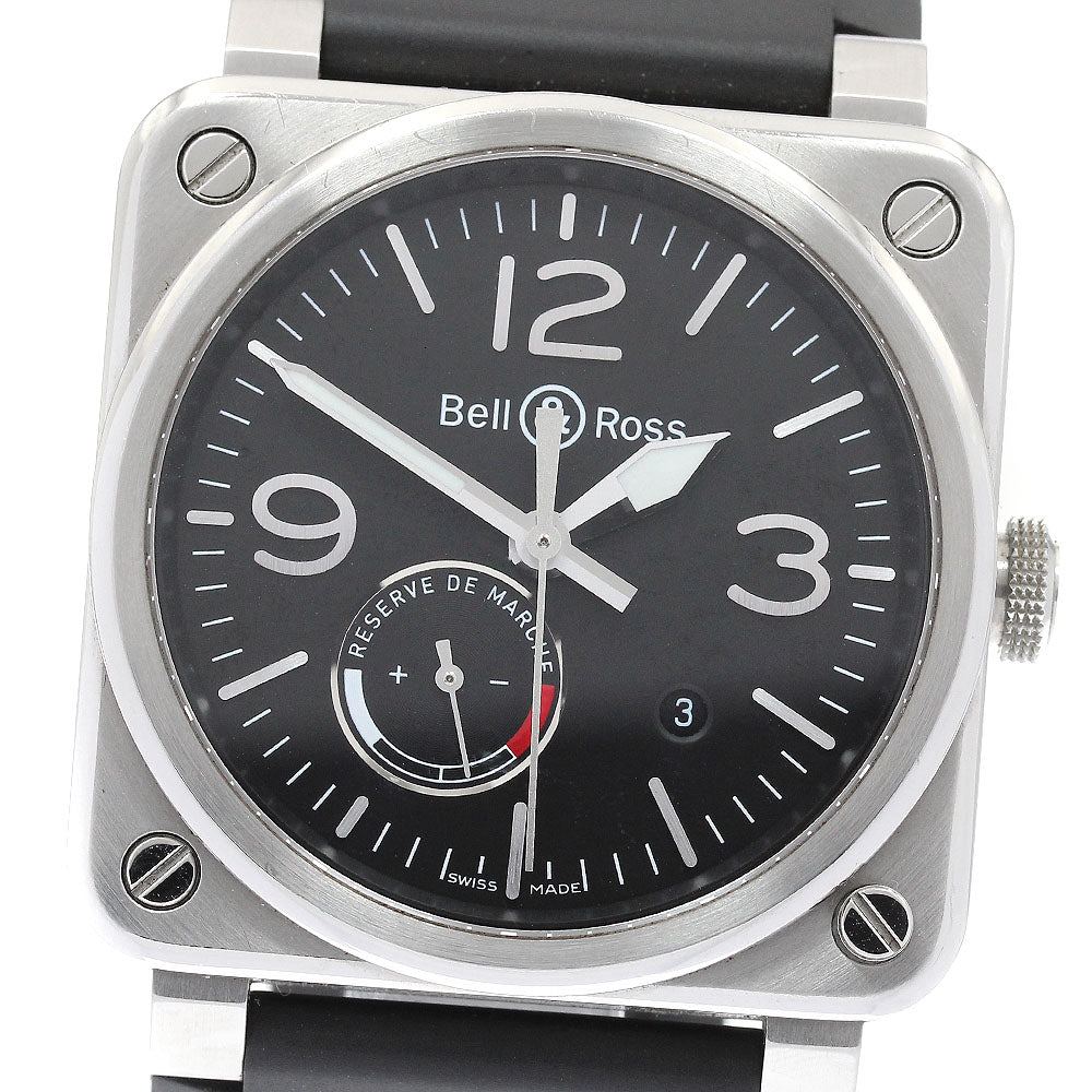 Bell & Ross BR03-97 Aviation Date Power Reserve Automatic Men's Watch (with box and warranty)