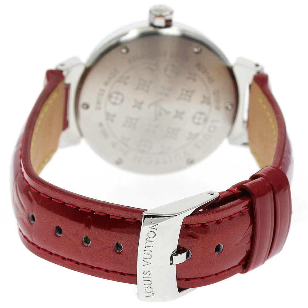 LOUIS VUITTON Q131P Tambour Forever Diamond Quartz Women's Watch Excellent Condition with Warranty.