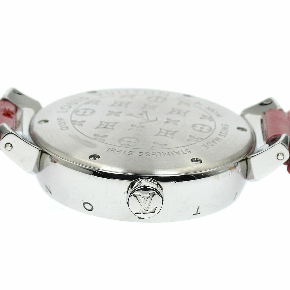LOUIS VUITTON Q131P Tambour Forever Diamond Quartz Women's Watch Excellent Condition with Warranty.