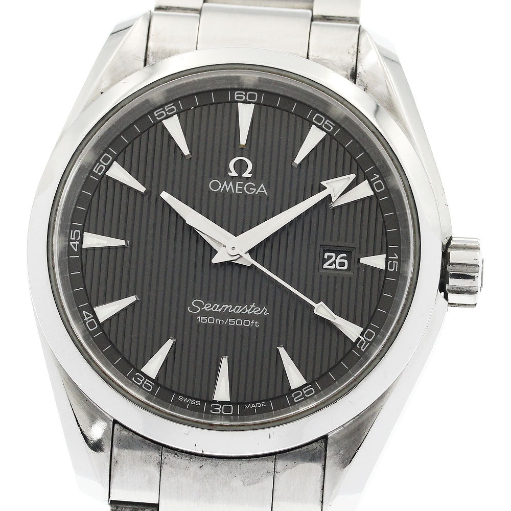 OMEGA 231.10.39.61.06.001 Seamaster Aqua Terra Date Quartz Men's Watch with Warranty Card