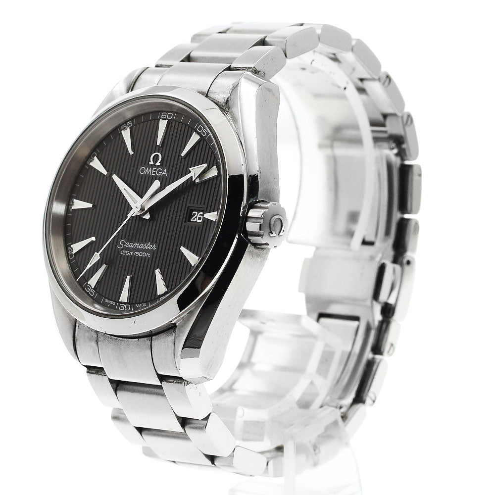 OMEGA 231.10.39.61.06.001 Seamaster Aqua Terra Date Quartz Men's Watch with Warranty Card