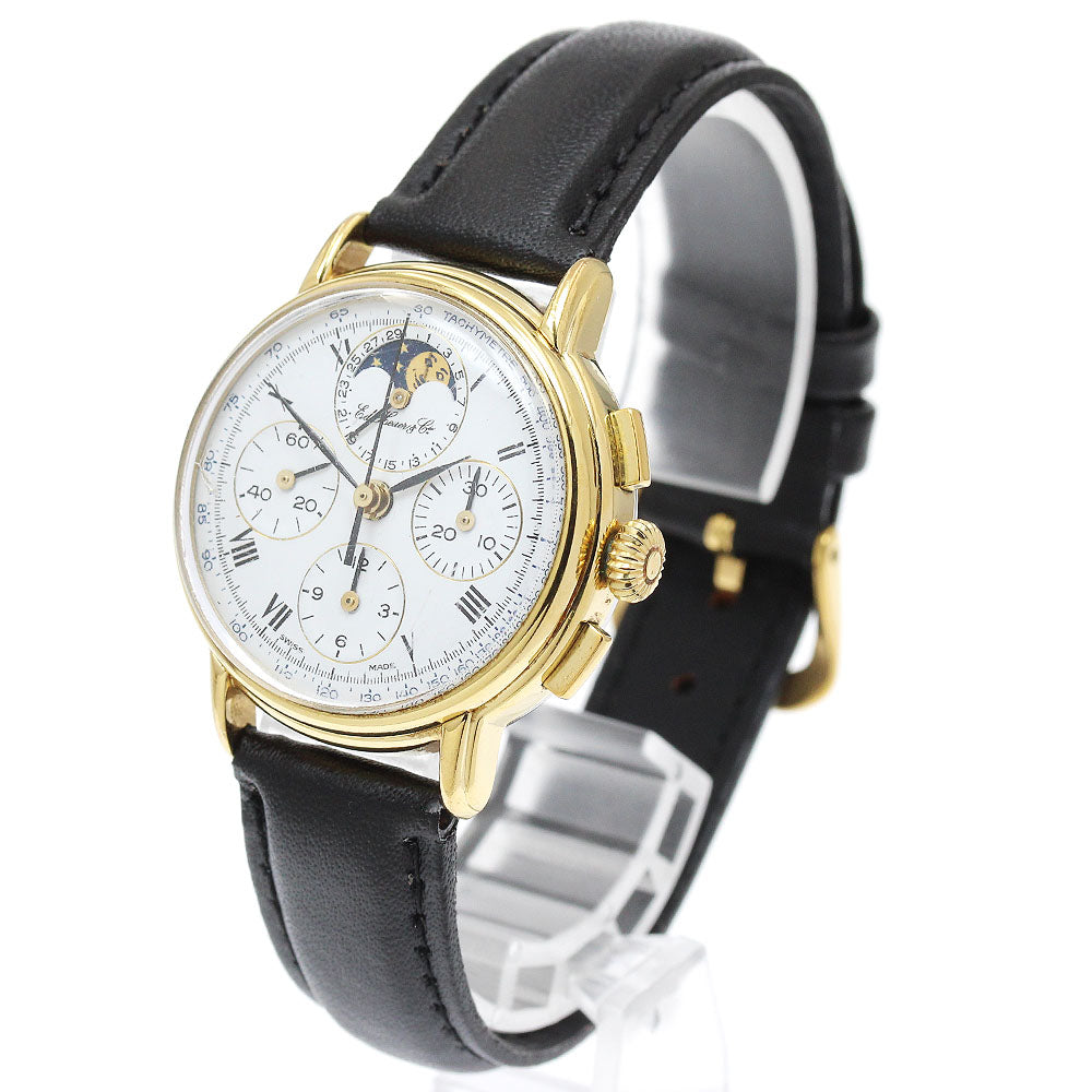 Heuer 188.505 Edward Moonphase Chronograph Manual Winding Boys' Size