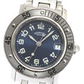 HERMES CL5.210 Clipper Date Quartz Ladies Watch with original box and warranty.