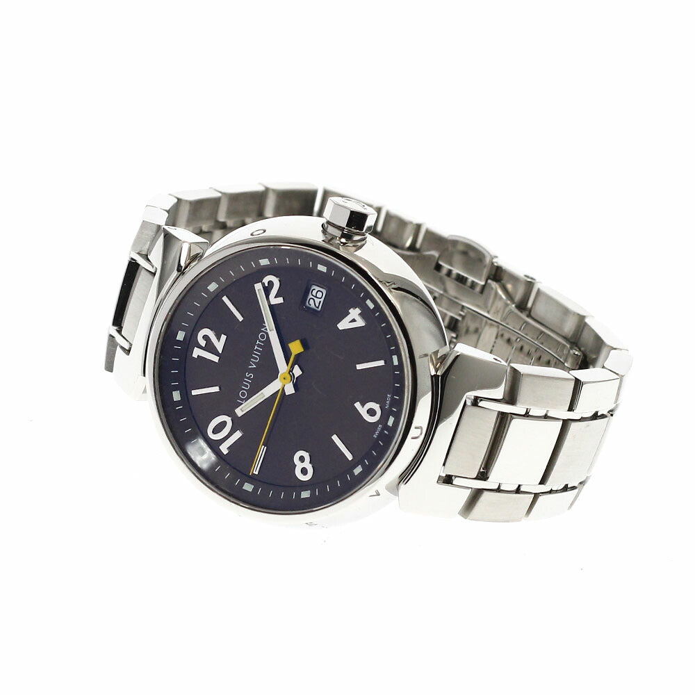 LOUIS VUITTON Q1311 Tambour Date Quartz Ladies Watch