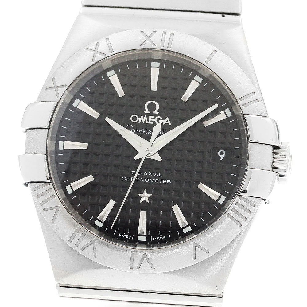 OMEGA 123.10.35.20.01.002 Constellation Co-Axial Chronometer Automatic Men's Watch with Warranty
