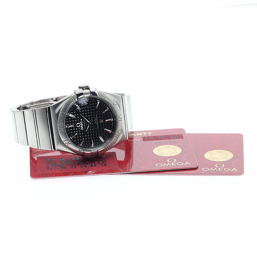 OMEGA 123.10.35.20.01.002 Constellation Co-Axial Chronometer Automatic Men's Watch with Warranty