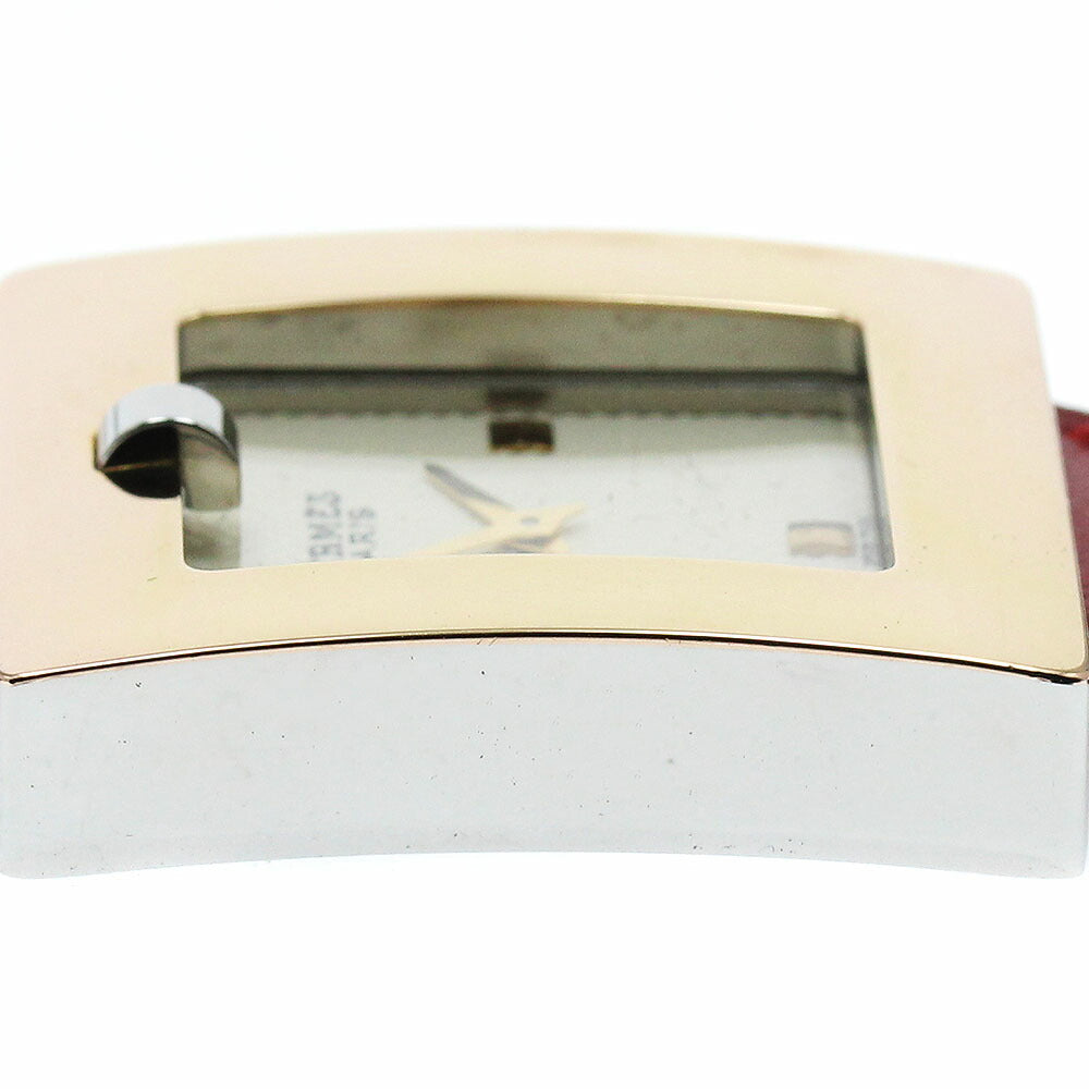 HERMES BE1.220 Belt Watch D Stamp Quartz Ladies