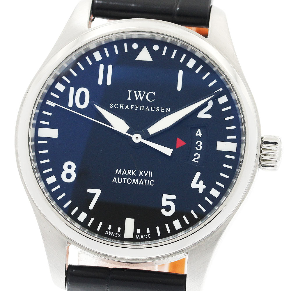 IWC SCHAFFHAUSEN IW326501 Pilot's Watch Mark XV2 Date Automatic Men's Watch Excellent Condition with Warranty Card