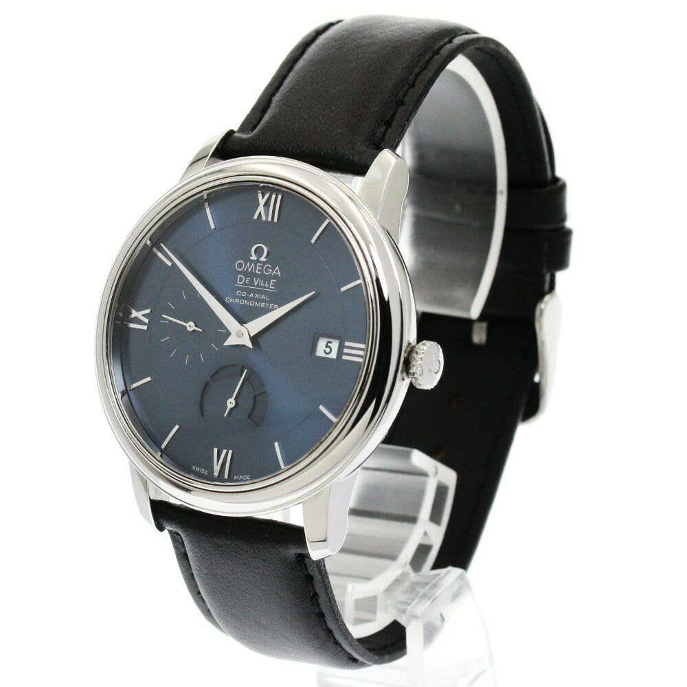 OMEGA 424.13.40.21.03.001 De Ville Prestige Power Reserve Date Automatic Men's Watch with Warranty