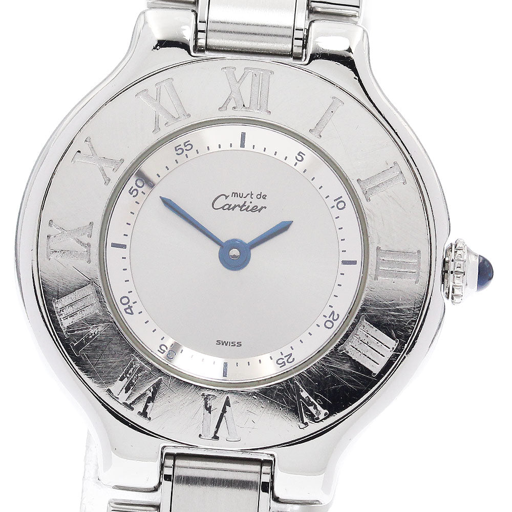 CARTIER W10109T2 Must 21 Vingt-et-un Quartz Ladies Watch