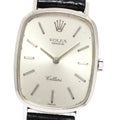 ROLEX 4111 Cellini K18WG Cal.1601 Manual Winding Ladies Watch