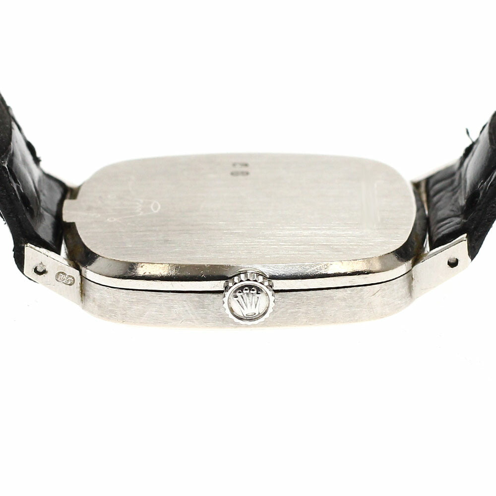 ROLEX 4111 Cellini K18WG Cal.1601 Manual Winding Ladies Watch