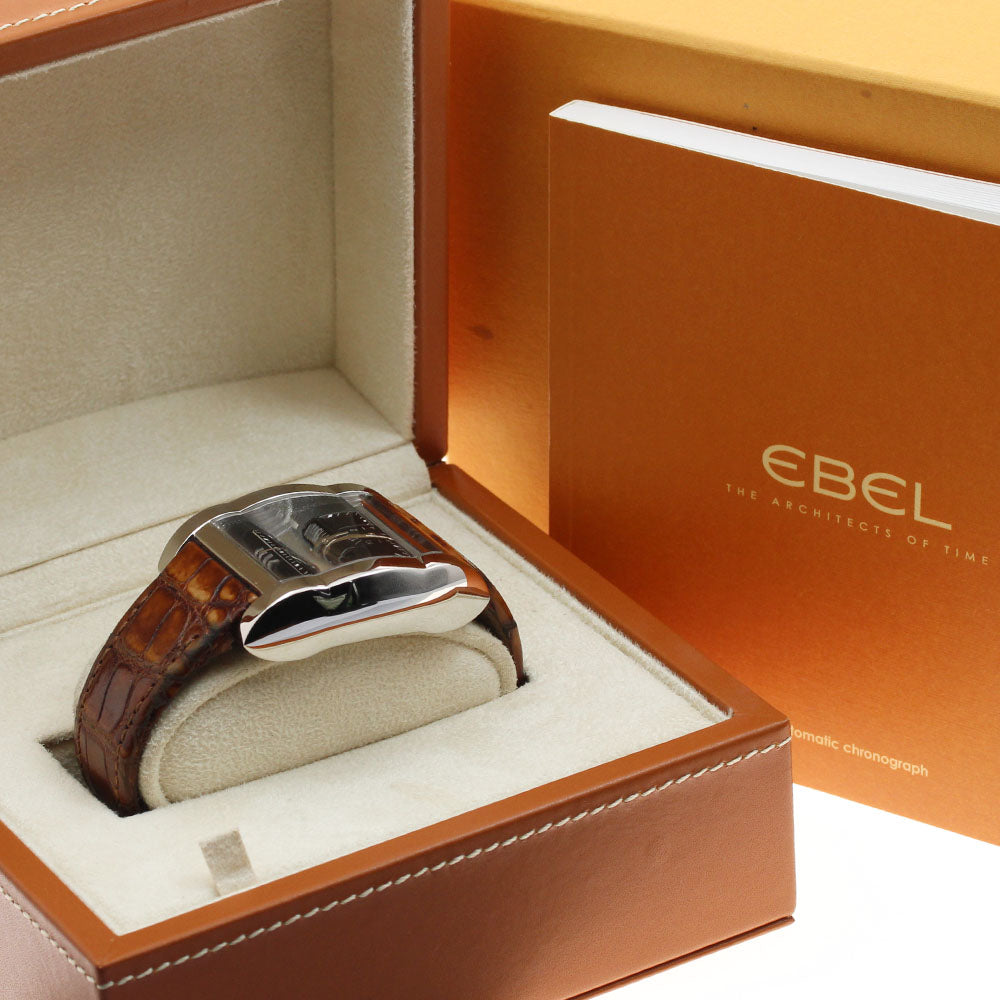 EBEL E9137J40 Tarawa Date Chronograph Automatic Men's Watch with Box