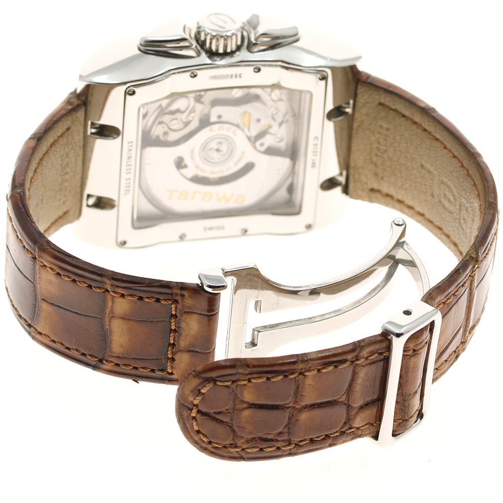 EBEL E9137J40 Tarawa Date Chronograph Automatic Men's Watch with Box
