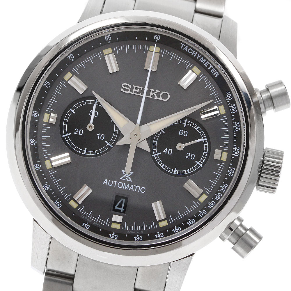 SEIKO SBEC009/8R46-00B0 Prospex Speedtimer Mechanical Chronograph Automatic Men's Watch Excellent Condition with Box and Warranty.