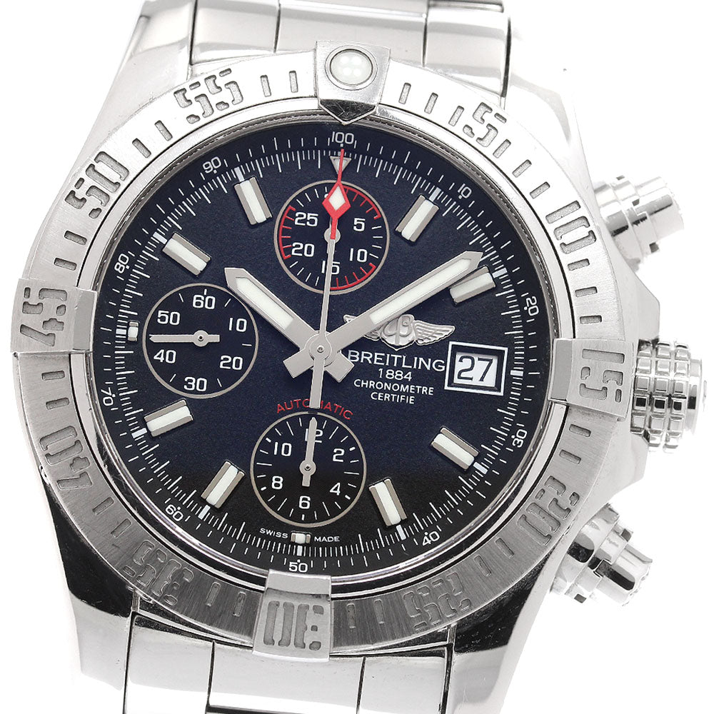 BREITLING A13381 Avenger II Date Chronograph Automatic Men's Watch (with box and warranty)