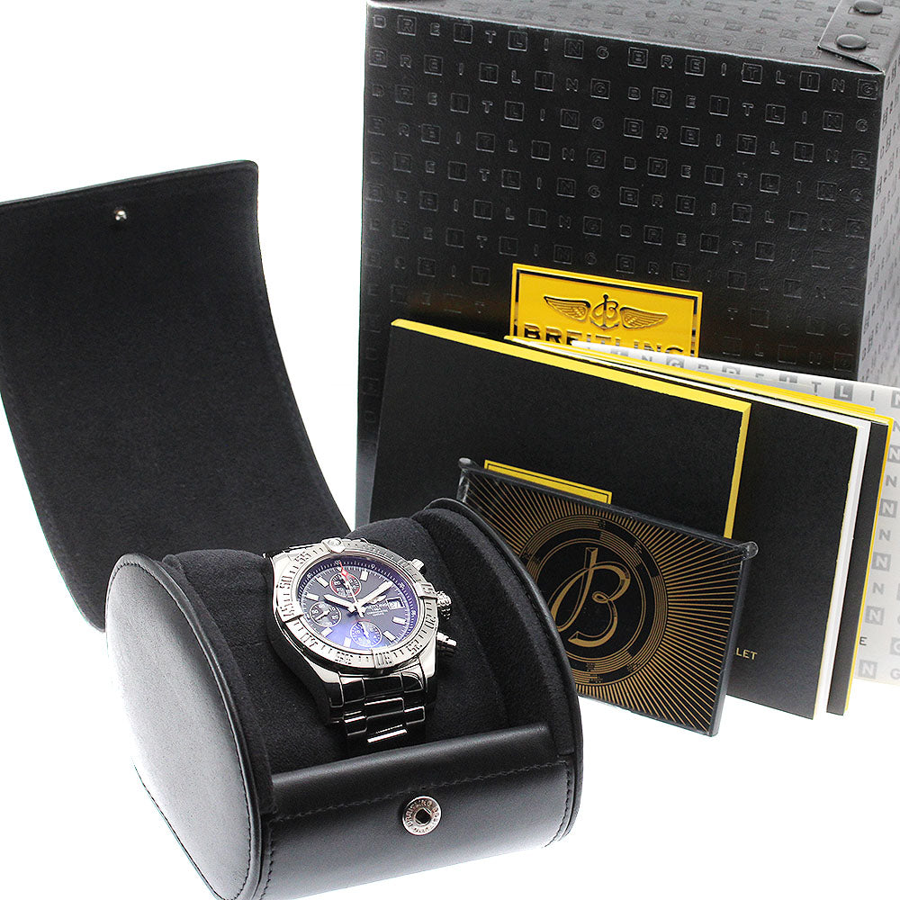 BREITLING A13381 Avenger II Date Chronograph Automatic Men's Watch (with box and warranty)