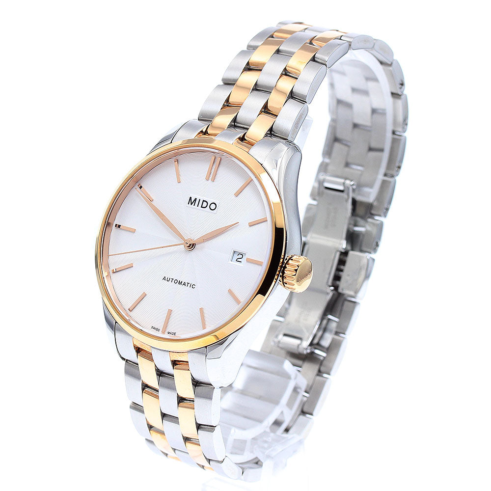 MIDO M024.407.22.031.00 Belluna Date Automatic Men's Watch Excellent Condition with Warranty Card