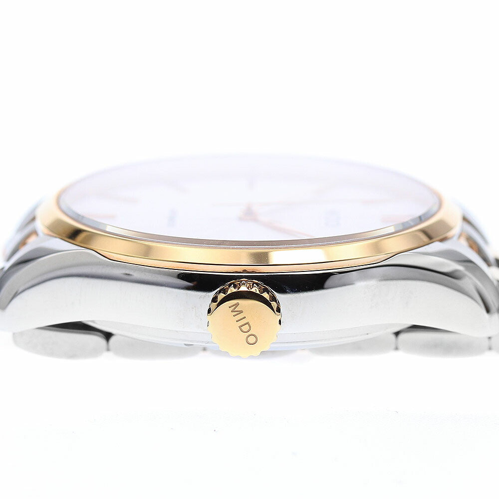 MIDO M024.407.22.031.00 Belluna Date Automatic Men's Watch Excellent Condition with Warranty Card