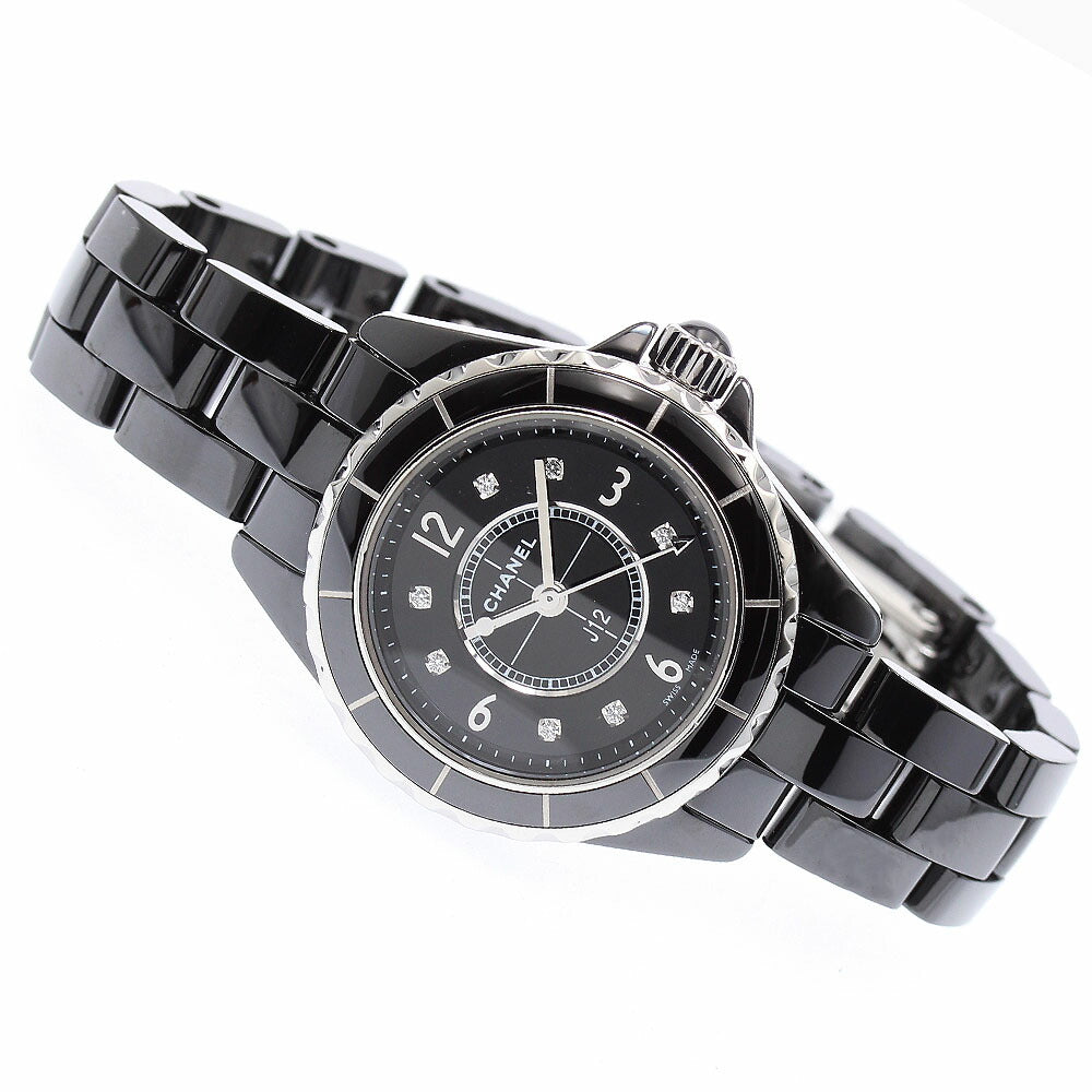 CHANEL H2685 J12 8P Diamond Quartz Women's Watch (Good Condition)