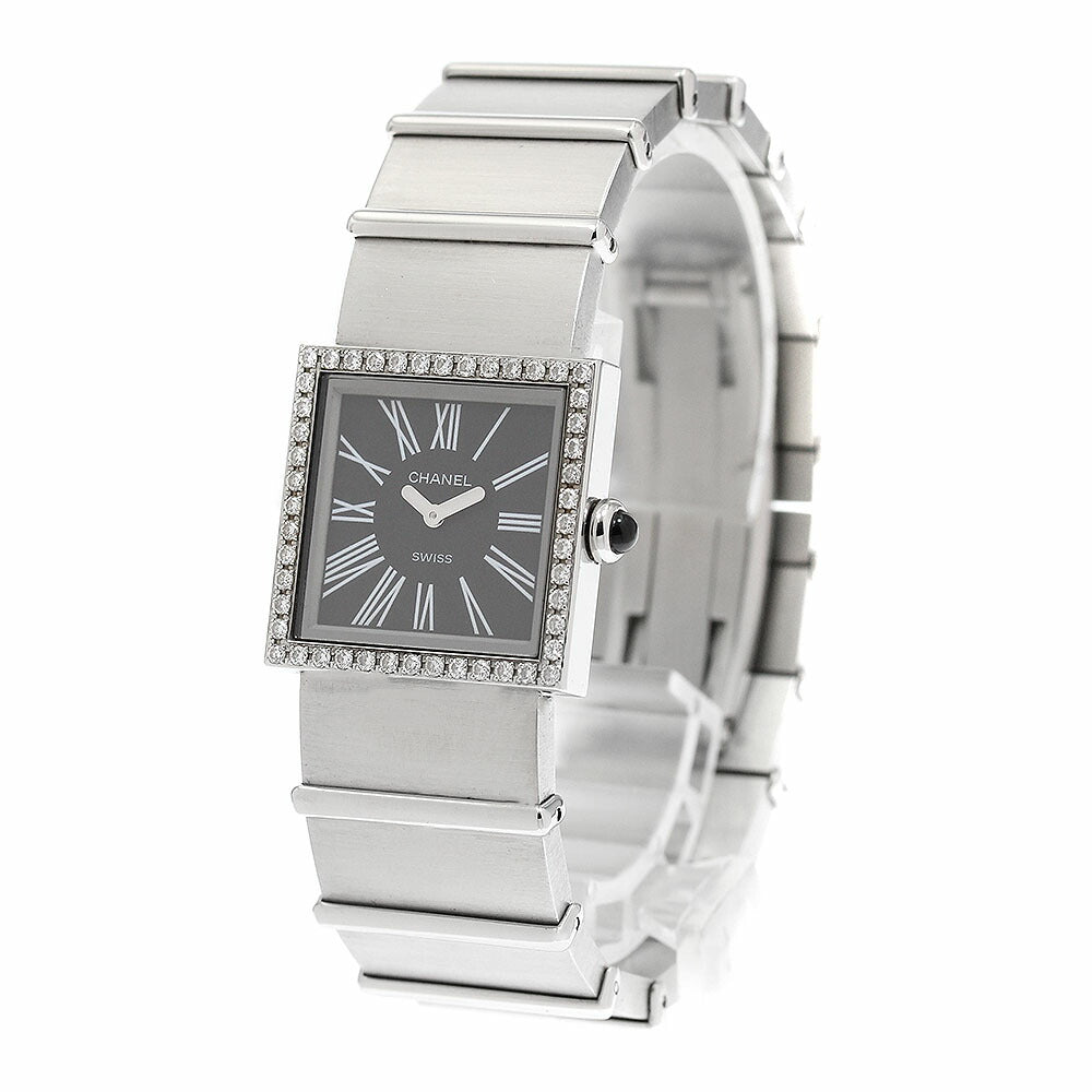 CHANEL H0826 Mademoiselle Diamond Bezel Quartz Women's Watch